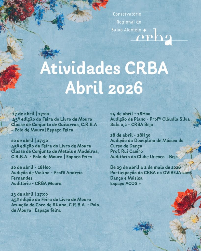 Cartaz Atividades Abril 2026